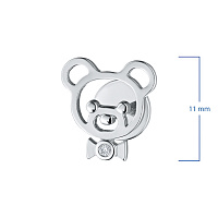 은 스터드 귀걸이 - изображение 2