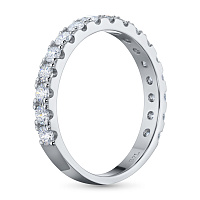 화이트 골드 다이아몬드 반지 - изображение 4