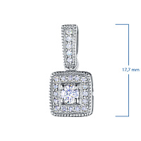 다이아몬드  펜던트 - изображение 3