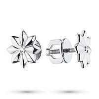 은 스터드 귀걸이 - изображение 1