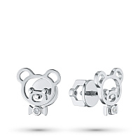 은 스터드 귀걸이 - изображение 1