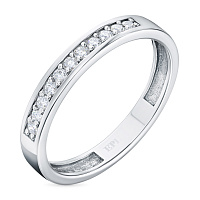 화이트 골드 다이아몬드 반지 - изображение 1