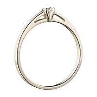 화이트 골드 다이아몬드 반지 - изображение 4