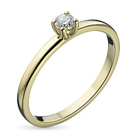 화이트 골드 다이아몬드 반지 - изображение 1