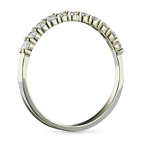 화이트 골드 다이아몬드 반지 - изображение 4