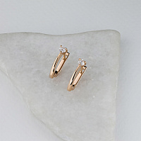 레드 골드 귀걸이 - изображение 4