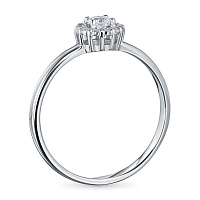 화이트 골드 다이아몬드 반지 - изображение 4