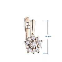 레드 골드 귀걸이 - изображение 3