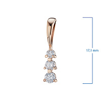 레드 골드 펜던트 - изображение 3