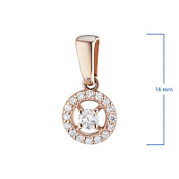 레드 골드 펜던트 - изображение 3