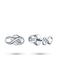 은 스터드 귀걸이 - изображение 1