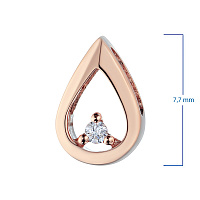 레드 골드 펜던트 - изображение 3