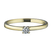 화이트 골드 다이아몬드 반지 - изображение 3