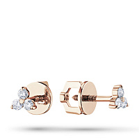 레드 골드 스터드 귀걸이 - изображение 1