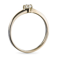 화이트 골드 다이아몬드 반지 - изображение 3