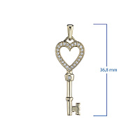 다이아몬드  펜던트 - изображение 3