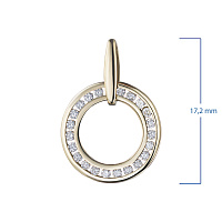 다이아몬드  펜던트 - изображение 3