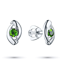 은 스터드 귀걸이 - изображение 1