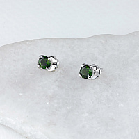 은 스터드 귀걸이 - изображение 4