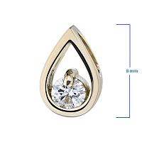 다이아몬드  펜던트 - изображение 3