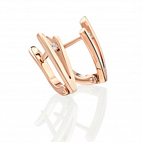 레드 골드 귀걸이 - изображение 4