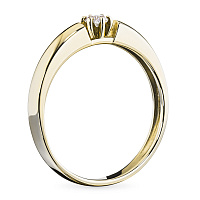 화이트 골드 다이아몬드 반지 - изображение 4