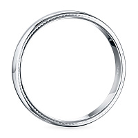 화이트 골드 다이아몬드 반지 - изображение 4