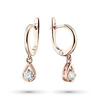 레드 골드 귀걸이 - изображение 1