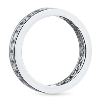 화이트 골드 다이아몬드 반지 - изображение 4