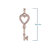 레드 골드 펜던트 - изображение 3