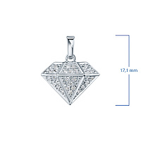 다이아몬드  펜던트 - изображение 3