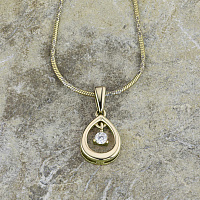 다이아몬드  펜던트 - изображение 4