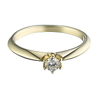 화이트 골드 다이아몬드 반지 - изображение 3