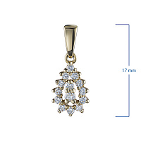 다이아몬드  펜던트 - изображение 3