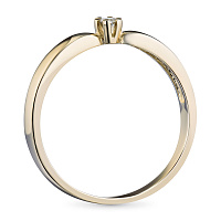 화이트 골드 다이아몬드 반지 - изображение 4