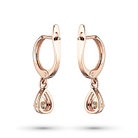 레드 골드 귀걸이 - изображение 4