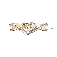 레드 골드 반지 - изображение 3