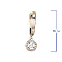 레드 골드 귀걸이 - изображение 3