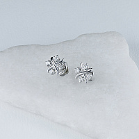 은 스터드 귀걸이 - изображение 4