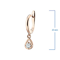 레드 골드 귀걸이 - изображение 2