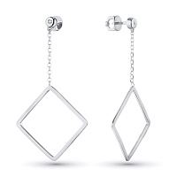 은 스터드 귀걸이 - изображение 1