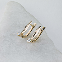 다이아몬드 귀걸이 - изображение 4