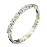 화이트 골드 다이아몬드 반지 - изображение 1