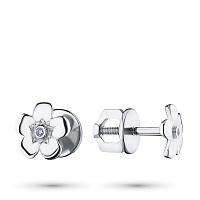 은 스터드 귀걸이 - изображение 1