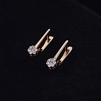 레드 골드 귀걸이 - изображение 4