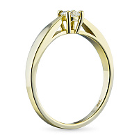 화이트 골드 다이아몬드 반지 - изображение 4