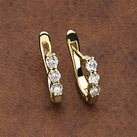 다이아몬드 귀걸이 - изображение 4