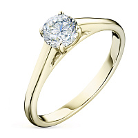 화이트 골드 다이아몬드 반지 - изображение 1