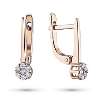 레드 골드 귀걸이 - изображение 1