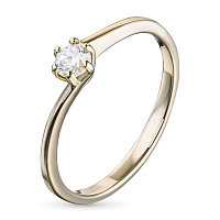 화이트 골드 다이아몬드 반지 - изображение 1